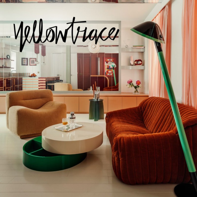 Yellowtrace - Graphic Precision: Atelier HA’s Colourful Pigalle Apartment